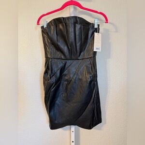 Choosy Black Strapless Dress Size 18‎